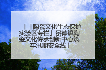 「陶瓷文化生态保护实验区专栏」景德镇陶瓷文化传承创新中心筑牢汛期安全线