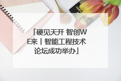 硬见天开 智创WE来丨智能工程技术论坛成功举办