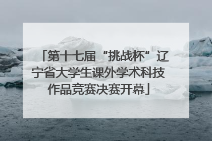 第十七届“挑战杯”辽宁省大学生课外学术科技作品竞赛决赛开幕