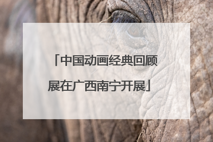 中国动画经典回顾展在广西南宁开展