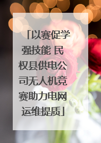 以赛促学强技能 民权县供电公司无人机竞赛助力电网运维提质