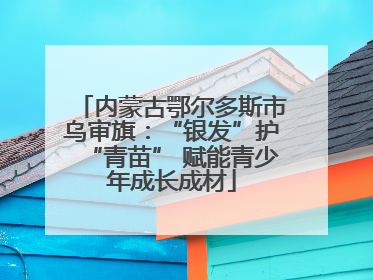 内蒙古鄂尔多斯市乌审旗：“银发”护“青苗” 赋能青少年成长成材