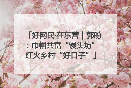 好网民·在东营｜郭盼：巾帼共富“馒头坊” 红火乡村“好日子”
