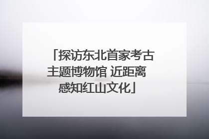 探访东北首家考古主题博物馆 近距离感知红山文化