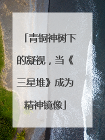 青铜神树下的凝视，当《三星堆》成为精神镜像