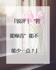 锐评｜“智能噪音”能不能少一点？