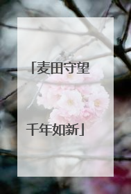 麦田守望 千年如新