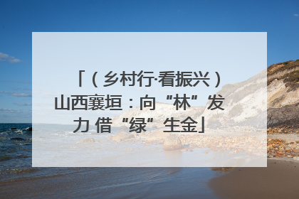 （乡村行·看振兴）山西襄垣：向“林”发力 借“绿”生金