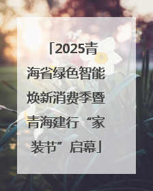 2025青海省绿色智能焕新消费季暨青海建行“家装节”启幕